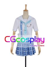 画像1: Love Live! ラブライブ!　海軍 未覚醒 セーラー服 園田海未  コスプレ衣装 (1)