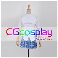 画像2: Love Live! ラブライブ!　海軍 未覚醒 セーラー服 園田海未  コスプレ衣装 (2)