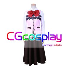 画像1: ご注文はうさぎですか?　ラビットハウス喫茶店　制服　保登心愛｜ココア　コスプレ衣装 (1)