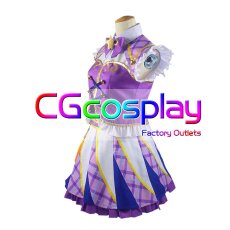 画像2: アイカツ!　紫吹蘭　パレード　コスプレ衣装 (2)