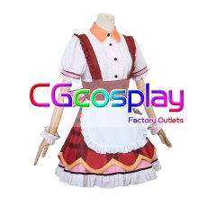 画像3: 推しの子　星野アイ　メイド服　カフェコラボ　コスプレ衣装 (3)