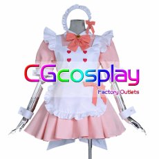 画像1: ブルーアーカイブ　下江コハル　メイド服　コスプレ衣装 (1)