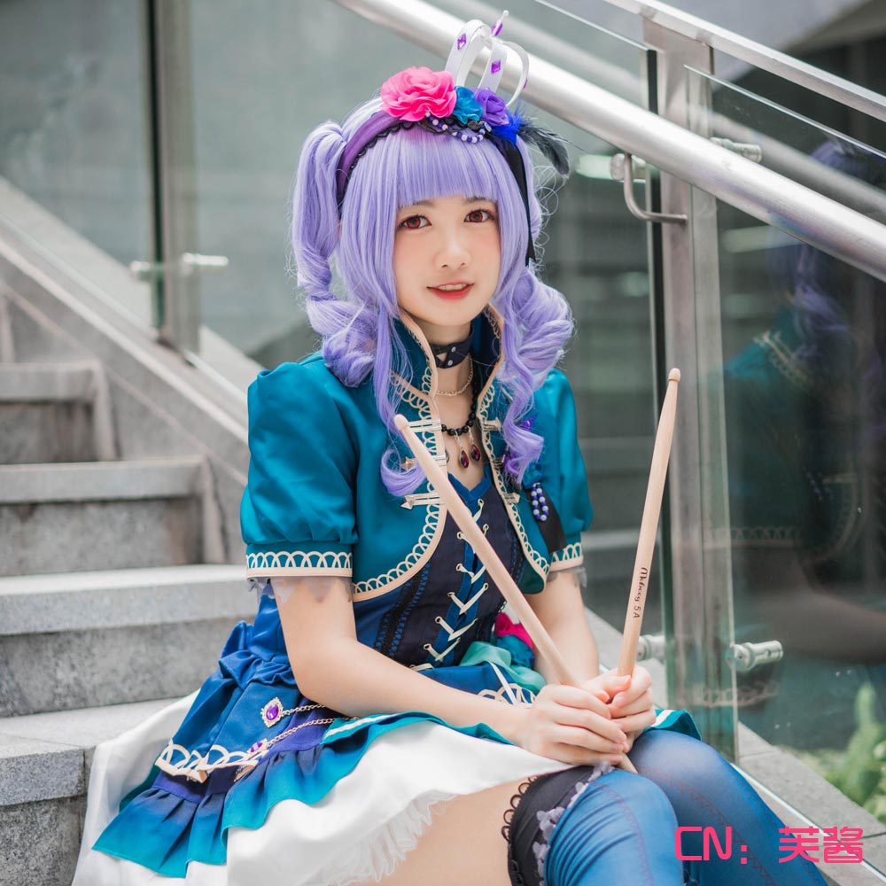 宇田川あこ Roselia 5th Single Opera Of The Wasteland コスプレ衣装 コスプレ衣装 安い