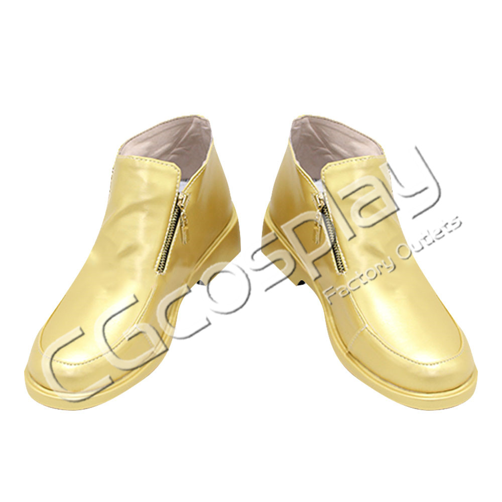 ジョジョの奇妙な冒険 Parte5 黄金の風　ブローノ・ブチャラティ　コスプレ靴/ブーツ　コスプレ衣装